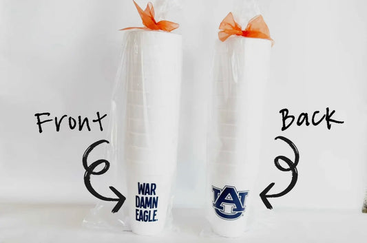Auburn University/WAR DAMN EAGLE Foam cup