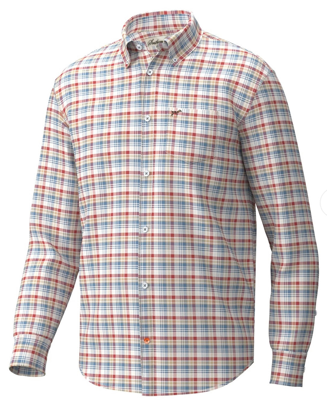 Southern Point Co Hadley Stretch: Sterling Plaid – The Little Boutique