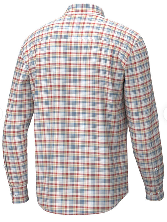 Southern Point Co Hadley Stretch: Sterling Plaid