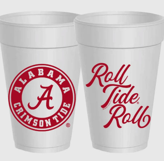Alabama Roll Tide Cups