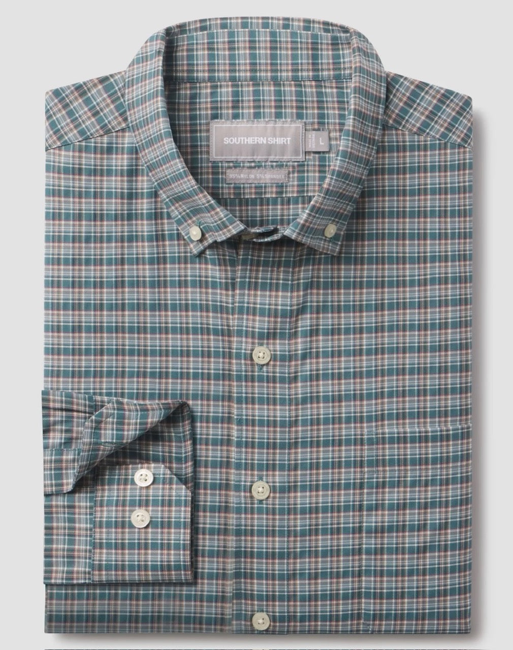 Southern Shirt Bennett Plaid-Bayou Teal