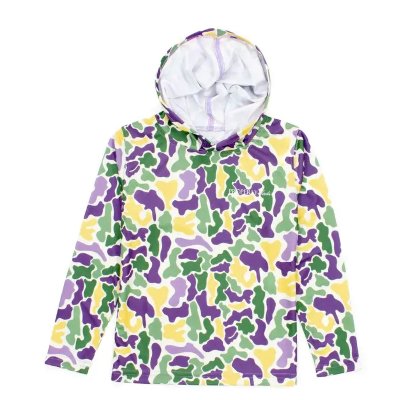 Sportsman Performance Hoodie-Mardi Gras Camo