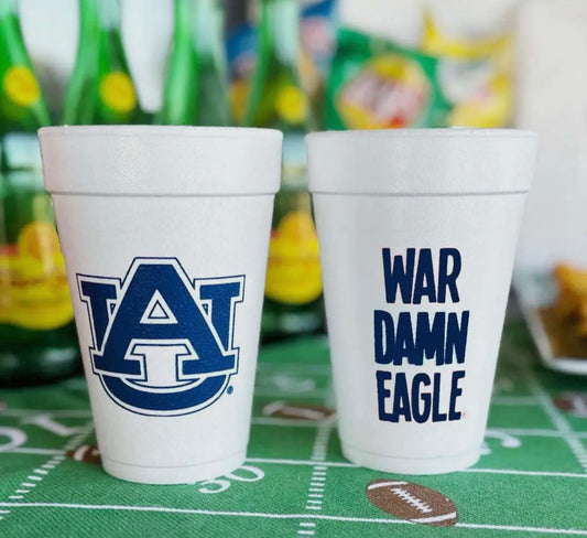 Auburn University/WAR DAMN EAGLE Foam cup