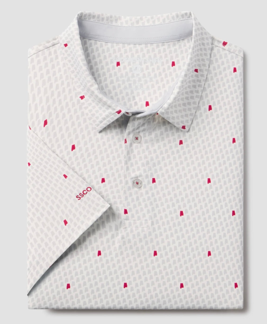 Sweet Home Printed Polo-The Quad