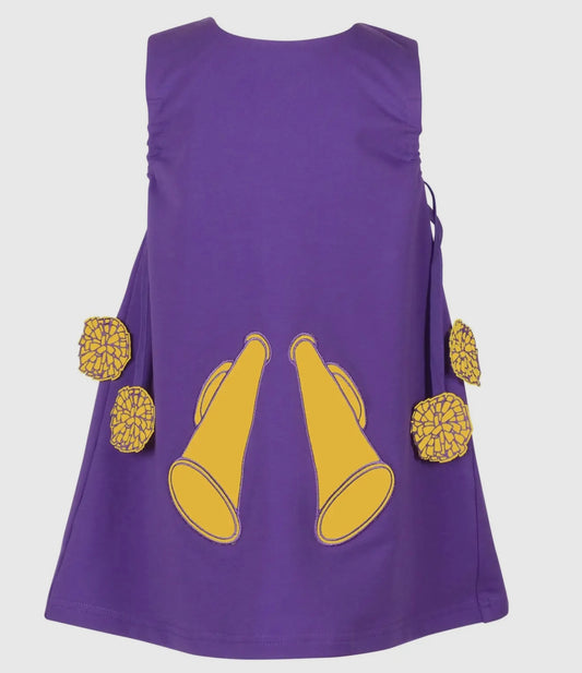 Game Day Jumper-Purple & Gold