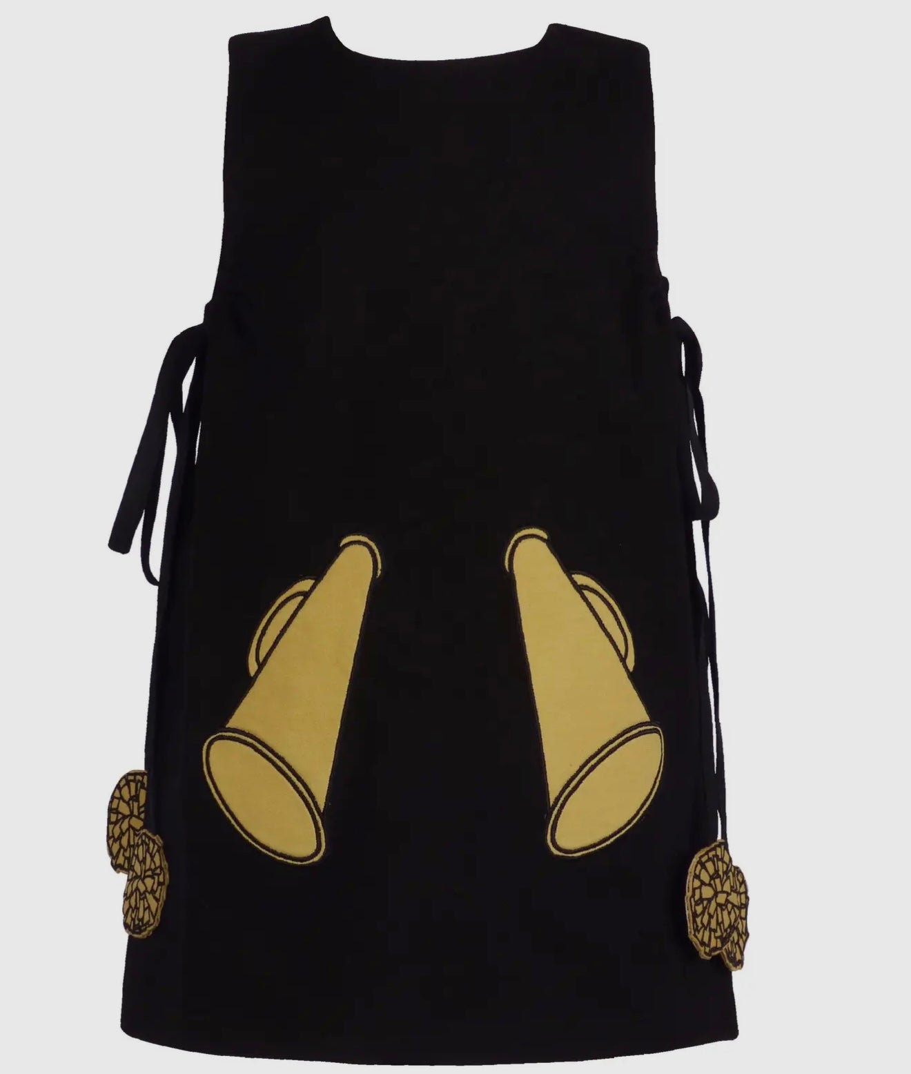 Game Day Jumper-Black & Gold