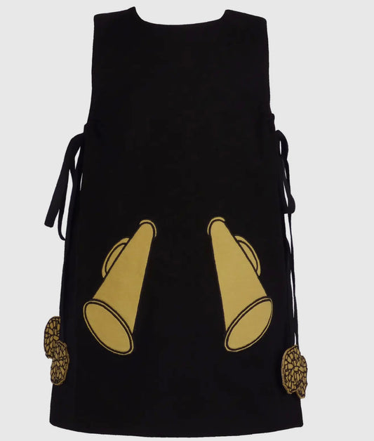 Game Day Jumper-Black & Gold